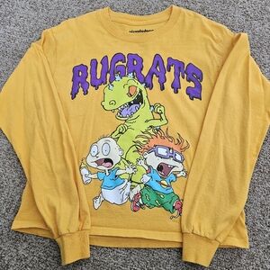 Gently Used Rugrats long sleeve crop tshirt